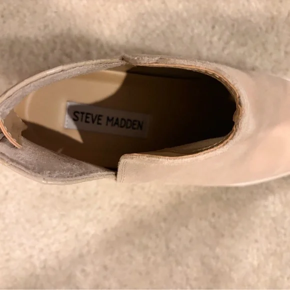 Steve Madden Suede Slip-On Ankle Sneakers - Picture 5 of 6